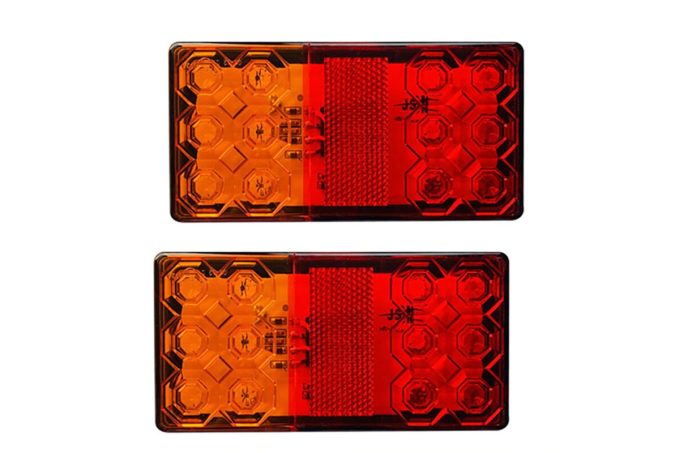 24V 12V LED stražnje svjetlo za kamionsku prikolicu ECE