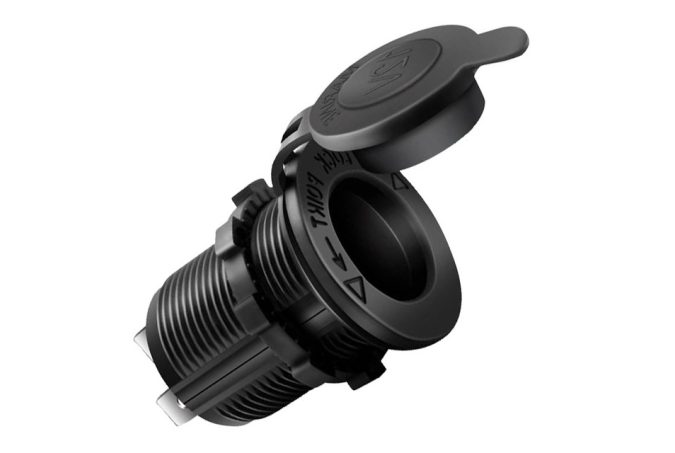 Vodootporna utičnica za upaljač, 12V