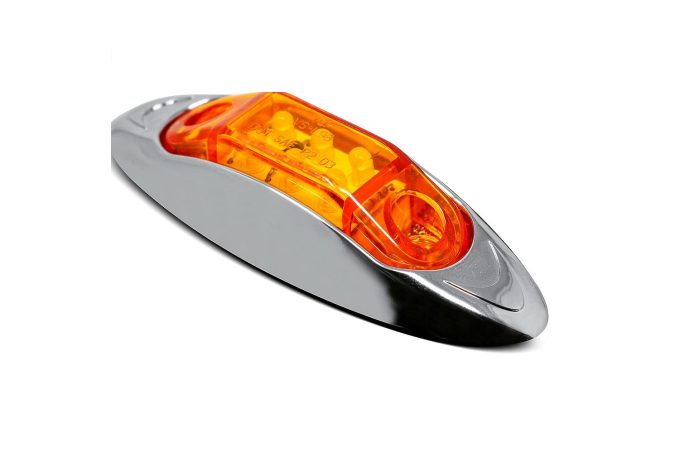 Žuta 3 LED bočna pokazivača smjera 12V 24V