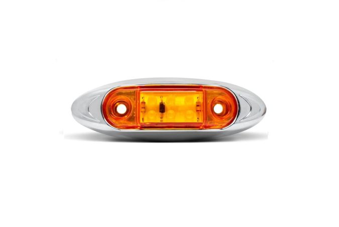Žuta 3 LED bočna pokazivača smjera 12V 24V