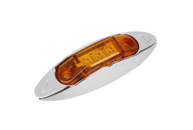 Žuta 3 LED bočna pokazivača smjera 12V 24V