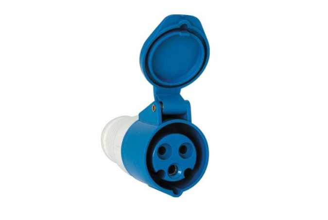 16A 3-pinski 2P+E IP44 vodootporni električni konektor
