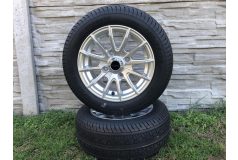   Aluminijski kotači i gume za golf kolica (DURO 190/50 R12 6PR)