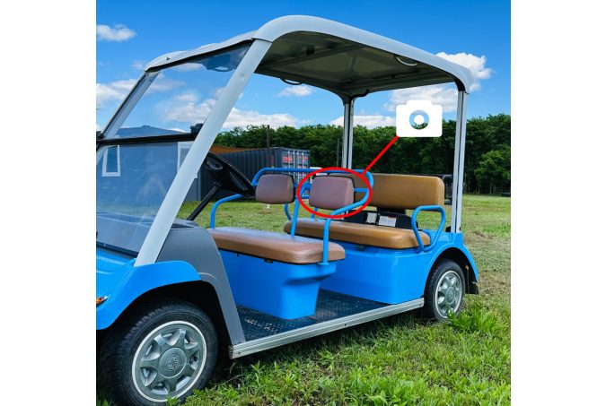 Yamaha G31E Golf kolica naslon prednjeg sjedala