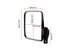 Bočno ogledalo za golf vozilo 2 komada univerzalno