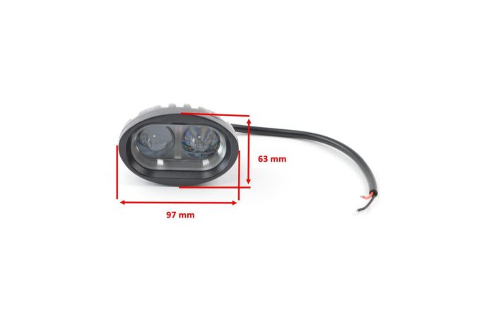 Plava radna sigurnosna lampa - mala
