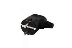 Uzemljeni utikač s bočnim ulazom za kabel