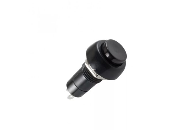 Tipka, 125V/3A - 250V/1A crna