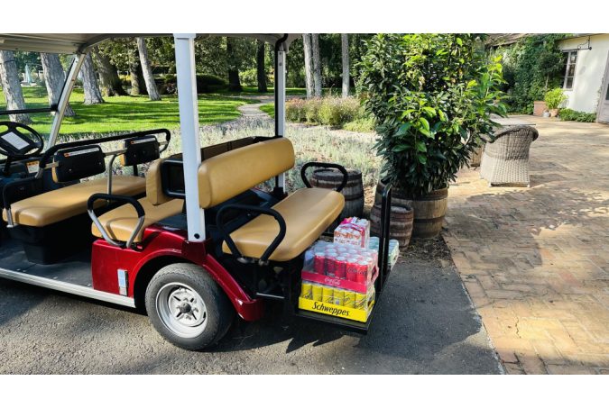 Unikatna YAMAHA G30E, konfigurator golf vozila sa 5 sjedala u izvrsnom stanju, bordo