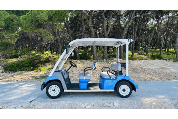 Yamaha G31E, 5 sjedala, potpuno renovirana golf kola, plava