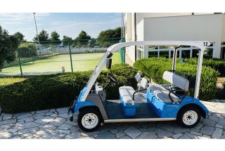 Yamaha G31E, 5 sjedala, potpuno renovirana golf kola, plava