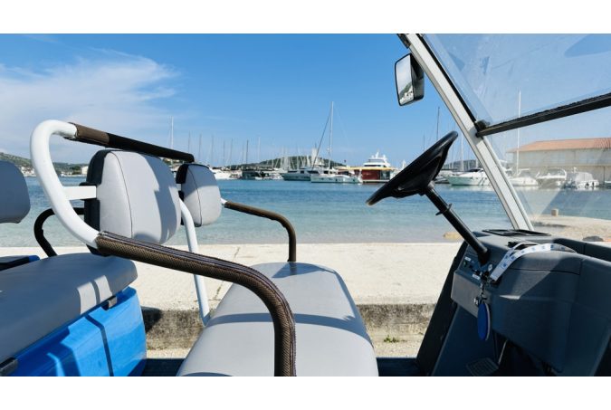 Yamaha G31E, 5 sjedala, potpuno renovirana golf kola, plava