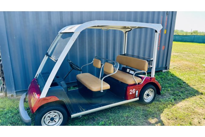 Najam standardnih golf vozila za 5 osoba (mjesečni najam), bordo
