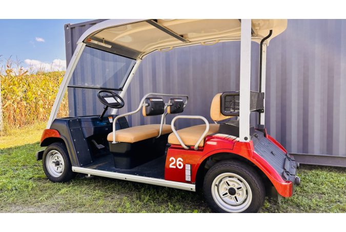 Najam standardnih golf vozila za 5 osoba (mjesečni najam), bordo