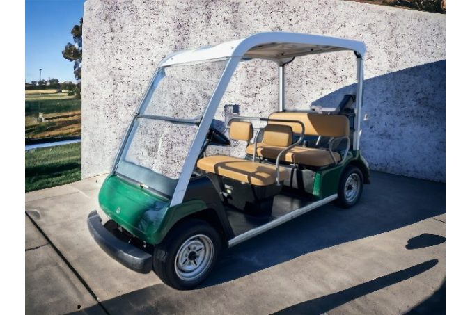 Custom YAMAHA G30E, konfigurator golf vozila s 5 sjedala u izvrsnom stanju, tamno plava