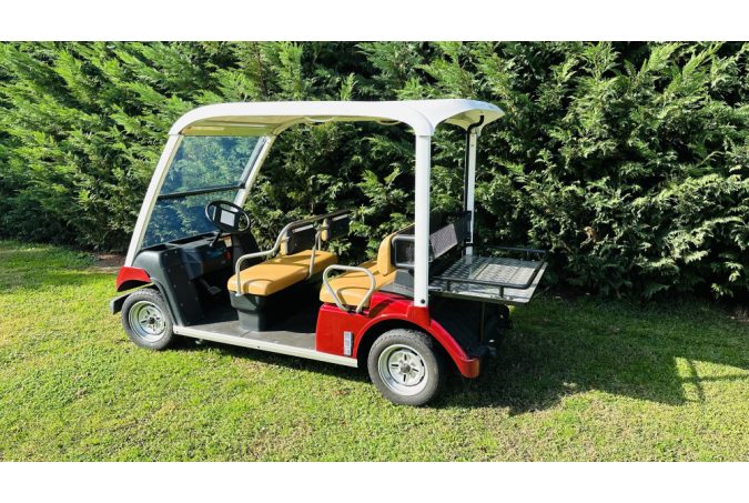 Custom YAMAHA G30E, konfigurator golf vozila s 5 sjedala u izvrsnom stanju, tamno plava