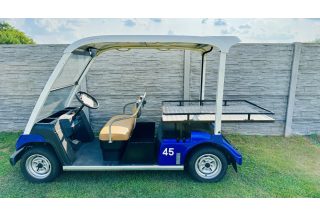   Custom YAMAHA G30E, konfigurator golf vozila s 5 sjedala u izvrsnom stanju, tamno plava