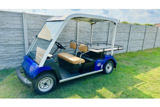   Custom YAMAHA G30E, konfigurator golf vozila s 5 sjedala u izvrsnom stanju, tamno plava