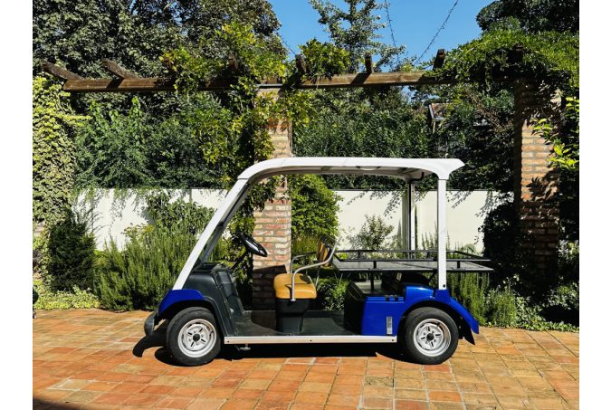 Custom YAMAHA G30E, konfigurator golf vozila s 5 sjedala u izvrsnom stanju, tamno plava