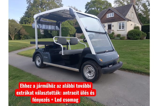 Custom YAMAHA G30E, konfigurator golf vozila s 5 sjedala u izvrsnom stanju, tamno plava