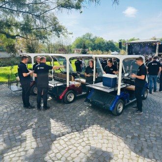 Od backstagea do VIP zone: golf vozila u cjelokupnoj festivalskoj infrastrukturi